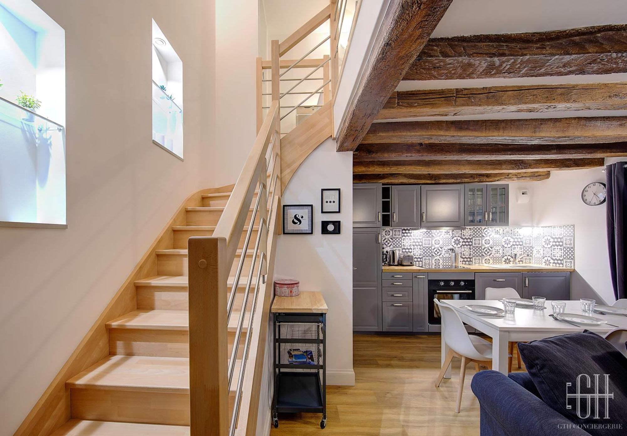 Le Corail /100M Gare Apartment Tours Bagian luar foto