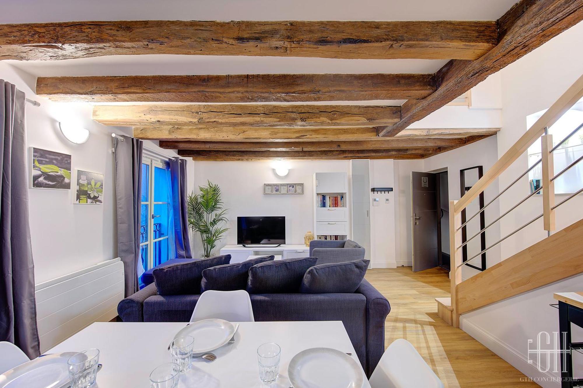 Le Corail /100M Gare Apartment Tours Bagian luar foto